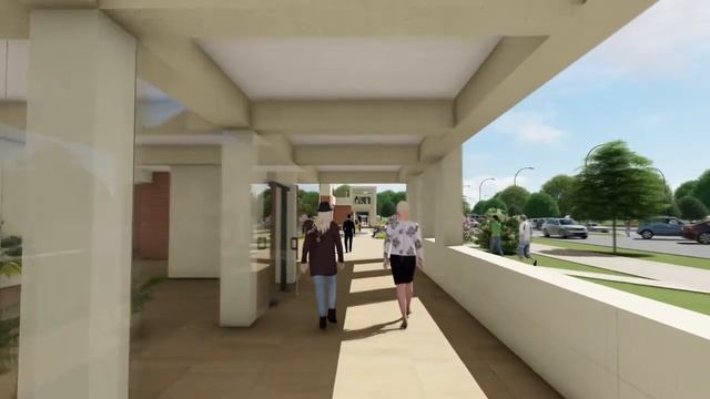 Многофункциональный жилой комплекс на пересечении улиц Намазгох и Алпомиш в г. Бухаре. смотреть онлайн