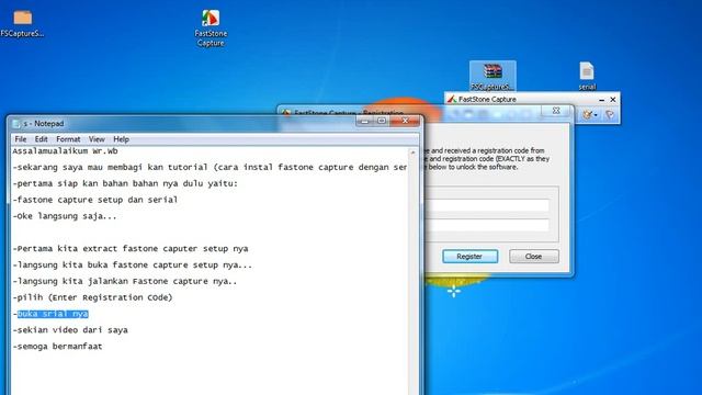 tutorial instal fastone capture + serial смотреть онлайн