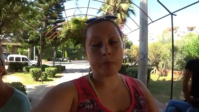 Аланья 4 день. Обмен валют у гида и в банке Турции. смотреть онлайн