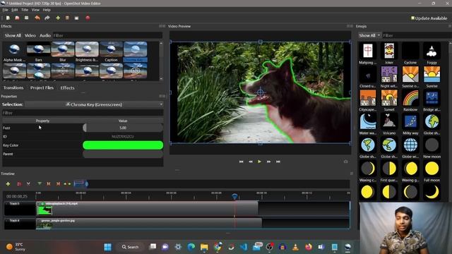 Openshot Chroma Key - Remove Green Screen From Video | Hindi | Add Chroma key Effect In Openshot смотреть онлайн
