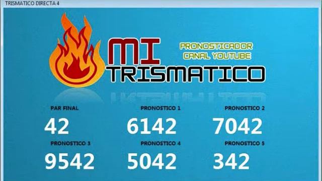 PRONOSTICO TRIS DEL 11 AL 17 AGO