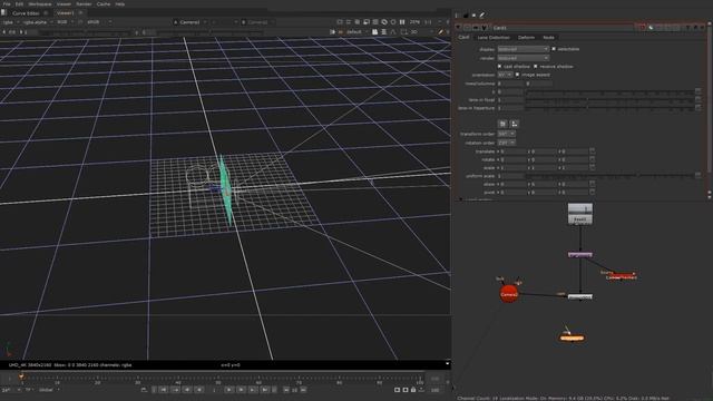 NUKE TUTORIAL - STABILIZE | CAMERA TRACKER USING CURVE EDITOR