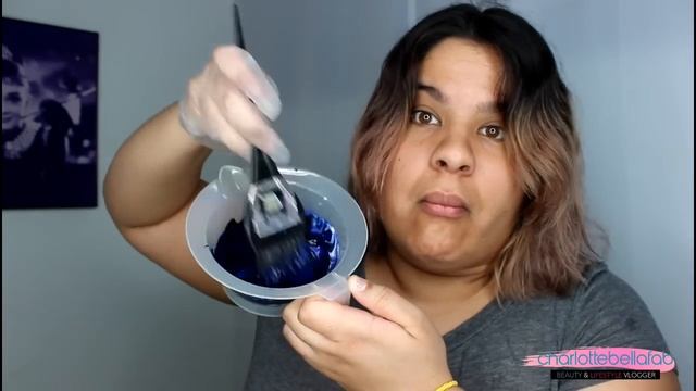 New Look! ¡Píntate el Cabello Azul en Casa! (Fácil) смотреть онлайн