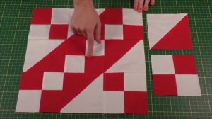 Блок для лоскутного одеяла «Лестница Якова» МК от Екатерины