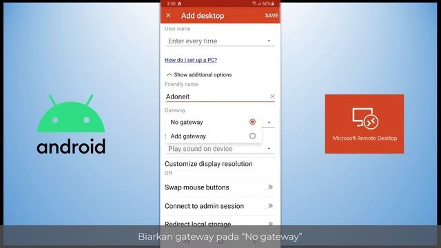 Mengakses Remote Komputer Menggunakan Microsoft Remote Desktop di Smartphone Android смотреть онлайн