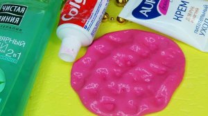 Как сделать слайм. Как сделать лизуна. Слайм из клея