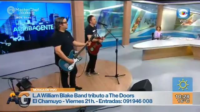 L.A. William Blake Band - People Are Strange (The Doors) En TV 18.11.2021 смотреть онлайн