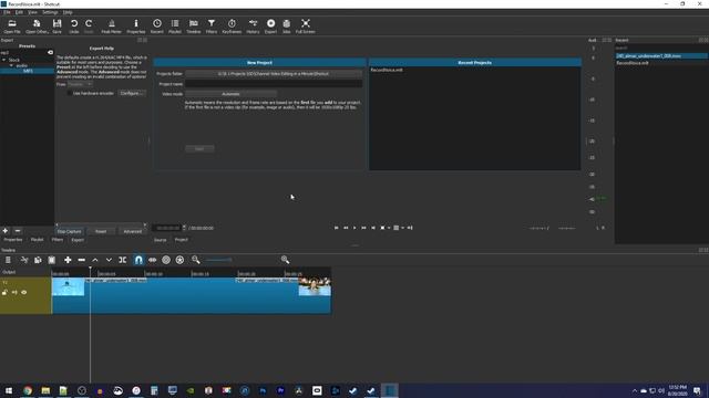 Shotcut : How to Record Audio Voice Over Tutorial смотреть онлайн