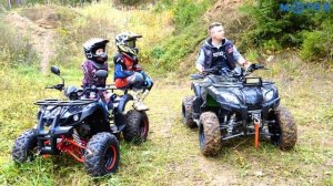 Подростковый бензиновый квадроцикл MOTAX GRIZLIK 200 LUX — Тест Драйв и Обзор