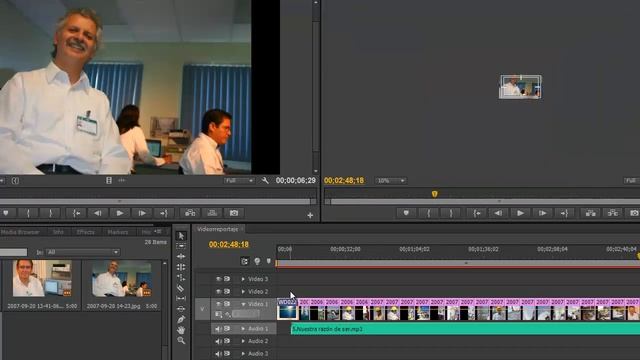 Fotorreportaje con Adobe Premiere CS6 смотреть онлайн