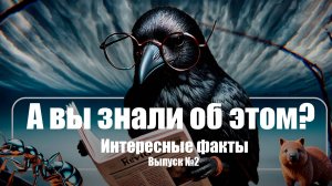 А вы знали об этом? Интересные факты о животных. Сборник№2