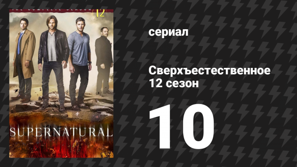 Сверхъестественное 12 сезон 10 серия «Мстительная Лили Сандер» (сериал, 2016)