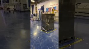 Самоходный робот-паллетоупаковщик ROBOPAC ROBOT S7 | Упаковка паллеты в стрейч-плёнку