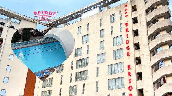 Bridge Resort 4* отель Сочи. Полный видеообзор. Территория, еда, номера, что рядом.