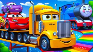 Мультики для малышей смотреть онлайн. Мультики для детей про машинки Тачки Маквина и его друзей