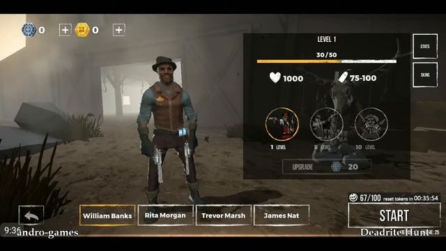 Deadrite Hunt (by OneTonGames) - action game for android and iOS - gameplay. смотреть онлайн