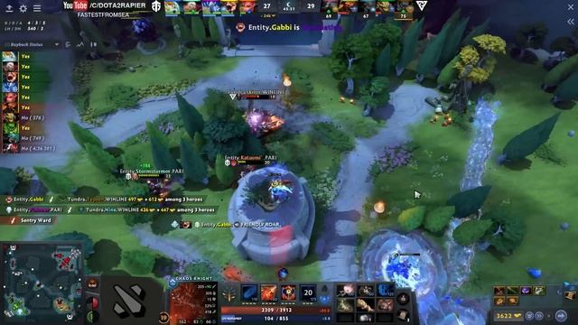 TUNDRA vs ENTITY - TOPSON's LAST HOPE - THE INTERNATIONAL 2023 DOTA 2 смотреть онлайн