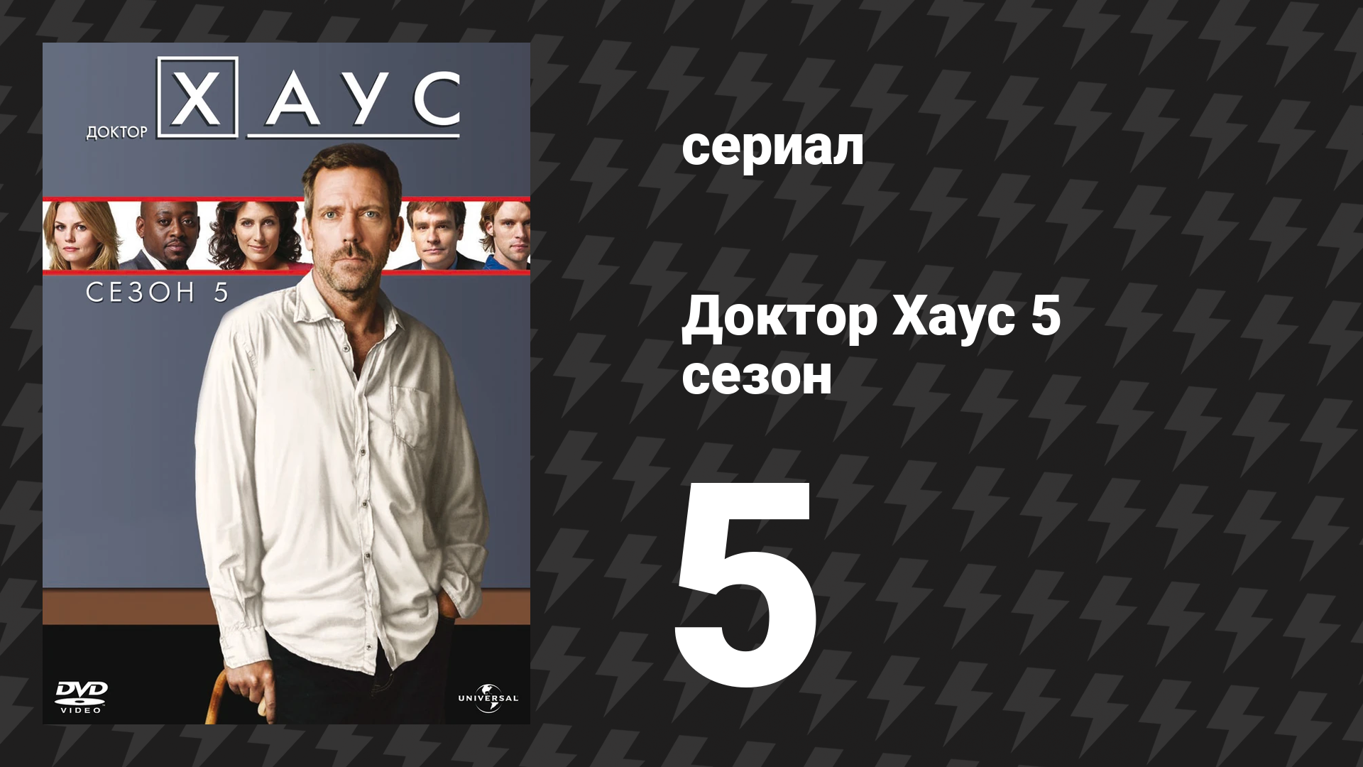 Доктор Хаус 5 сезон 5 серия «Везучая Тринадцатая» (сериал, 2008)