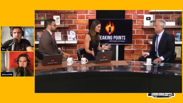 LIVE: Krystal Ball CALLED OUT by Jimmy Dore & Kim Iversen Over RFK jr. Interview on Breaking Points смотреть онлайн