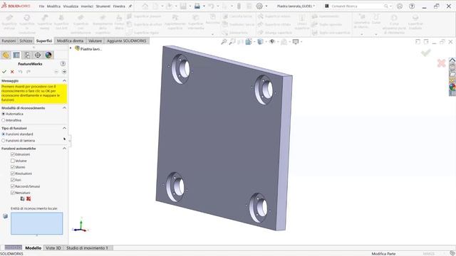 Ricostruire l'albero delle funzioni in SolidWorks смотреть онлайн