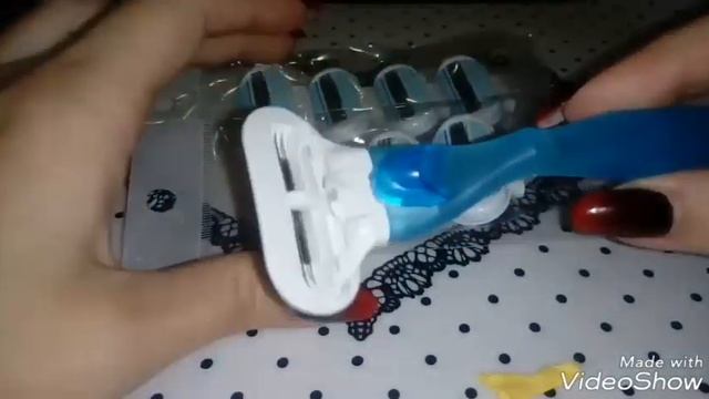 Покупки с АлиЭкспресс. Бритвенный станок и 8 кассет за смешную цену. смотреть онлайн