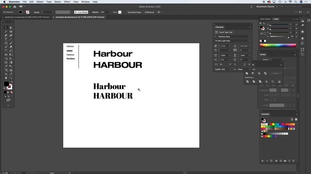 IIllustrator Magazine Masthead/Logo Development 26m21s смотреть онлайн