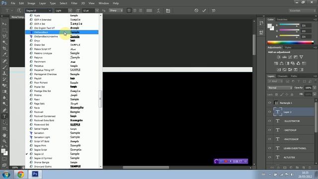 How to design a Youtube layout or background with Photoshop смотреть онлайн