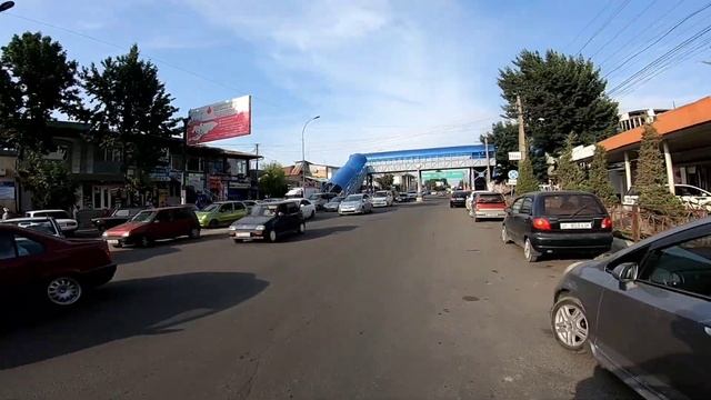 Кыргызстан.город Узген первый день вело путешествия. смотреть онлайн