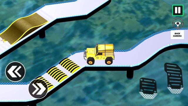 Offroad Driving Simulator 4x4 Jeep Mudding - Car Games Android gameplay смотреть онлайн