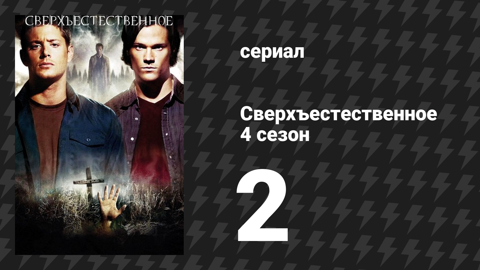 Сверхъестественное 4 сезон 2 серия «Бог, Ты есть? Это я, Дин Винчестер» (сериал, 2008-2009)