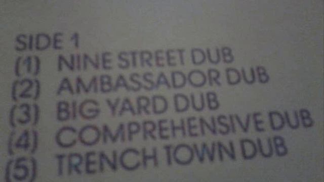 Sly & The Revolutionaries Trench Town Dub Side 1 смотреть онлайн