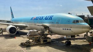 Boeing 777-300 а/к Korean Air | Рейс Сеул — Манила