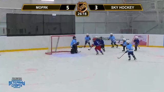 2016 ЧЕМПИОНАТ МОСКВЫ КХК /ХК МОРЯК 1/ - /ХК SKY HOCKEY/ смотреть онлайн