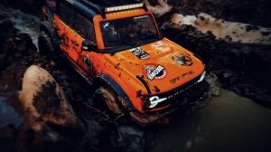 Бой с грязью до последнего и выживание на бездорожье Форд Бронко Yikong 4083