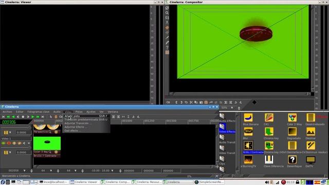 Cinelerra Motion Tracking 2