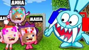 СМЕШАРИКИ ПРЯТКИ В МИРЕ в МАЙНКРАФТ ДЕВУШКА НУБ И ПРО ВИДЕО ТРОЛЛИНГ MINECRAFT Мультик Евгенбро