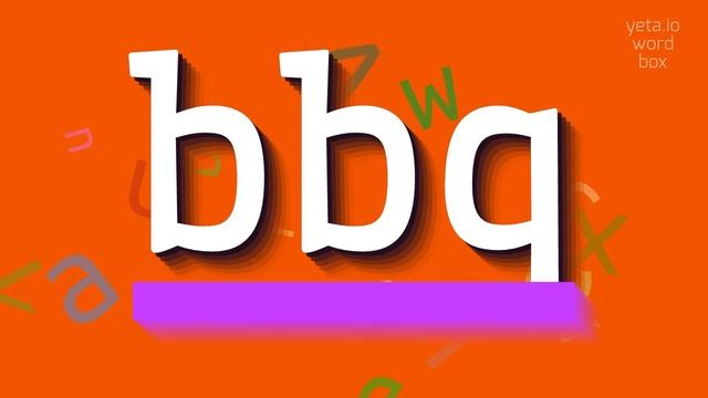 BBQ - HOW TO PRONOUNCE IT? #bbq