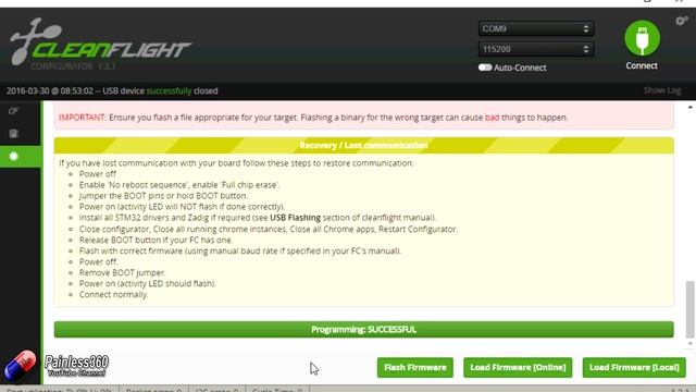 (2/2) Introduction to the F3mini: Flashing and basic setup смотреть онлайн