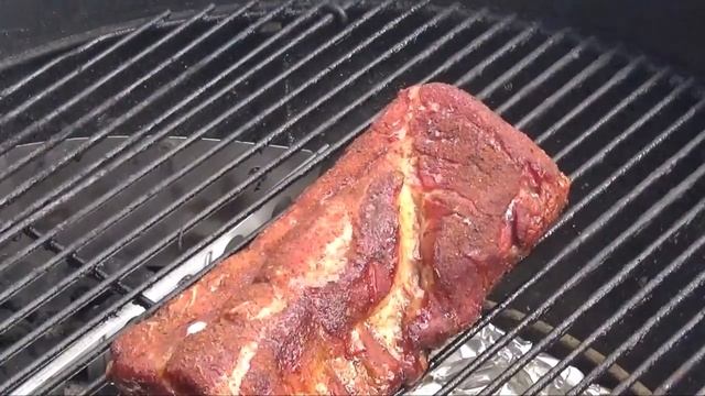HOW TO MAKE PERFECT BBQ BABY BACK RIBS on the Weber Kettle Grill Using the Weber Charcoal Baskets смотреть онлайн