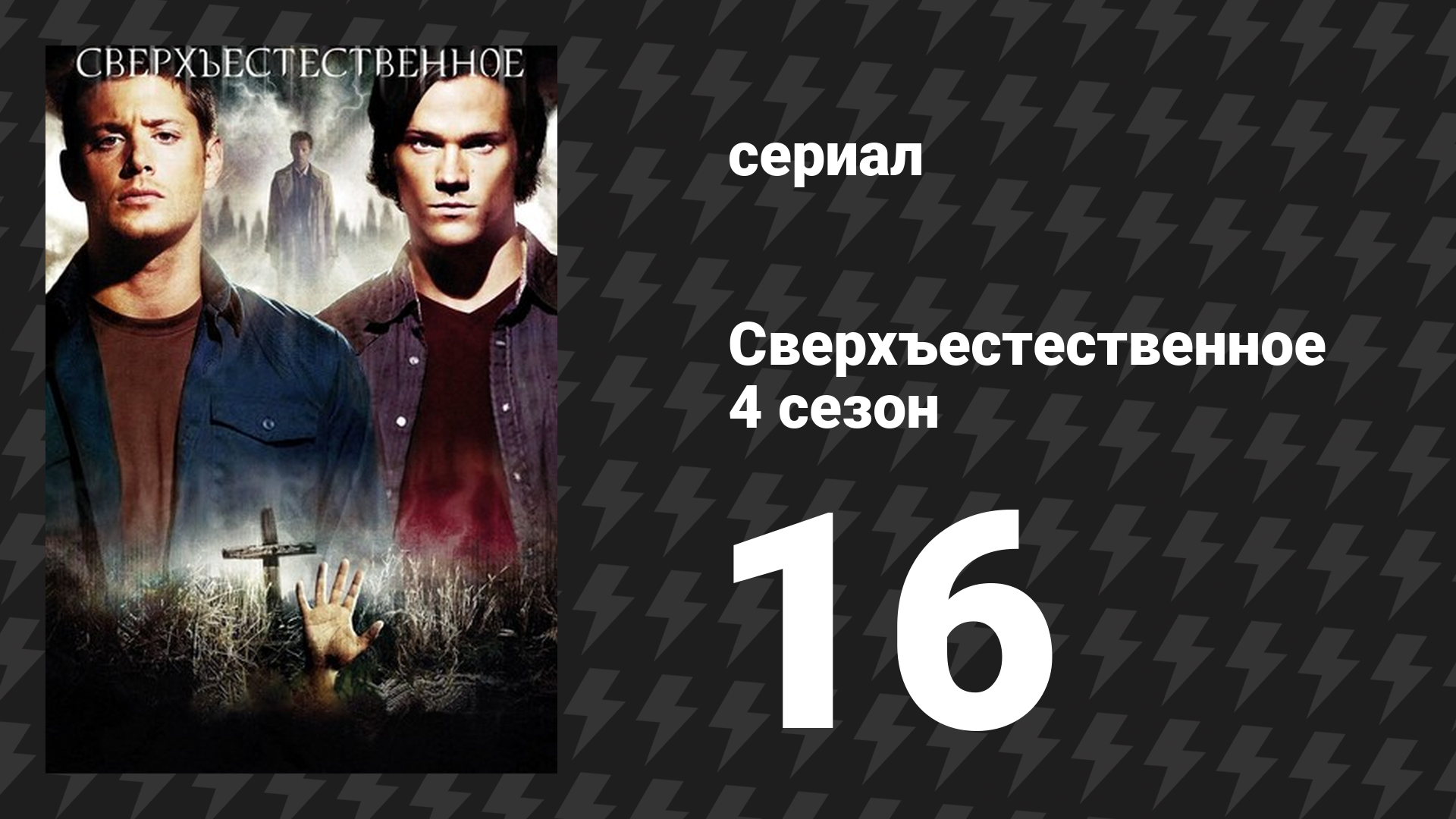 Сверхъестественное 4 сезон 16 серия «На острие» (сериал, 2008-2009) смотреть онлайн