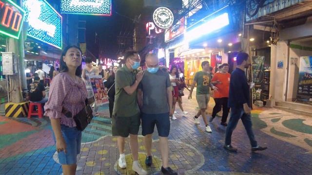 {4k} Pattaya Night Life, Walking street. You dont want to miss this. March 2023. Thailand V#159 смотреть онлайн
