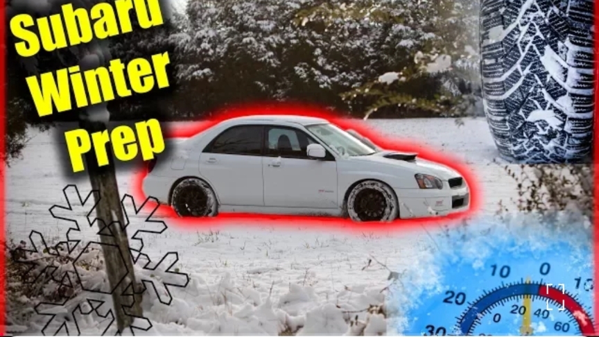 Подготовка Subaru к зиме смотреть онлайн