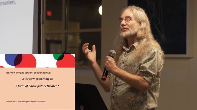 Robert McGrath "Coworking as Participatory Theater" смотреть онлайн