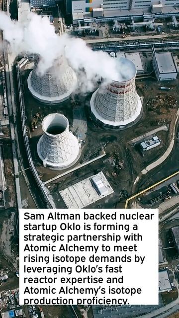 Oklo rises following a partnership announcement with Atomic Alchemy to produce radioisotopes #OKLO смотреть онлайн