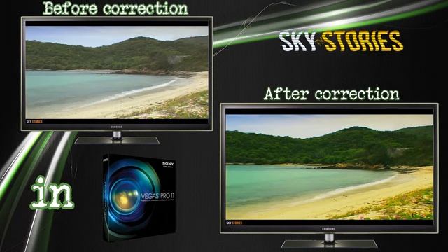Color corrector diference - Sony Vegas Pro vs Other video edit software (Sky'S idea) смотреть онлайн