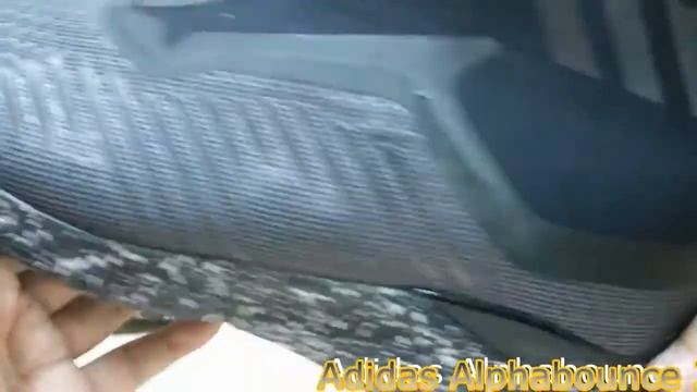 Unboxing sneakers Adidas Alphabounce Zip M BW1386 смотреть онлайн