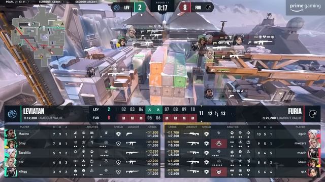 Leviatán Esports x FURIA (Mapa 2: Icebox) | VCT Americas смотреть онлайн