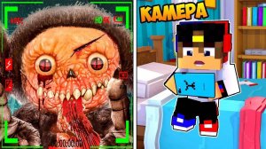 ЗАСНЯЛ ЗЛОЙ ЧЕБУРАШКА EXE на СКРЫТЫЕ КАМЕРЫ в МАЙНКРАФТ НУБ И ПРО ВИДЕО ТРОЛЛИНГ MINECRAFT Евгенбро