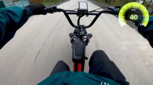 Электрический фэтбайк - мощный и удобный байк. Электровелосипед Minako FOX-L 23Ah тест-драйв