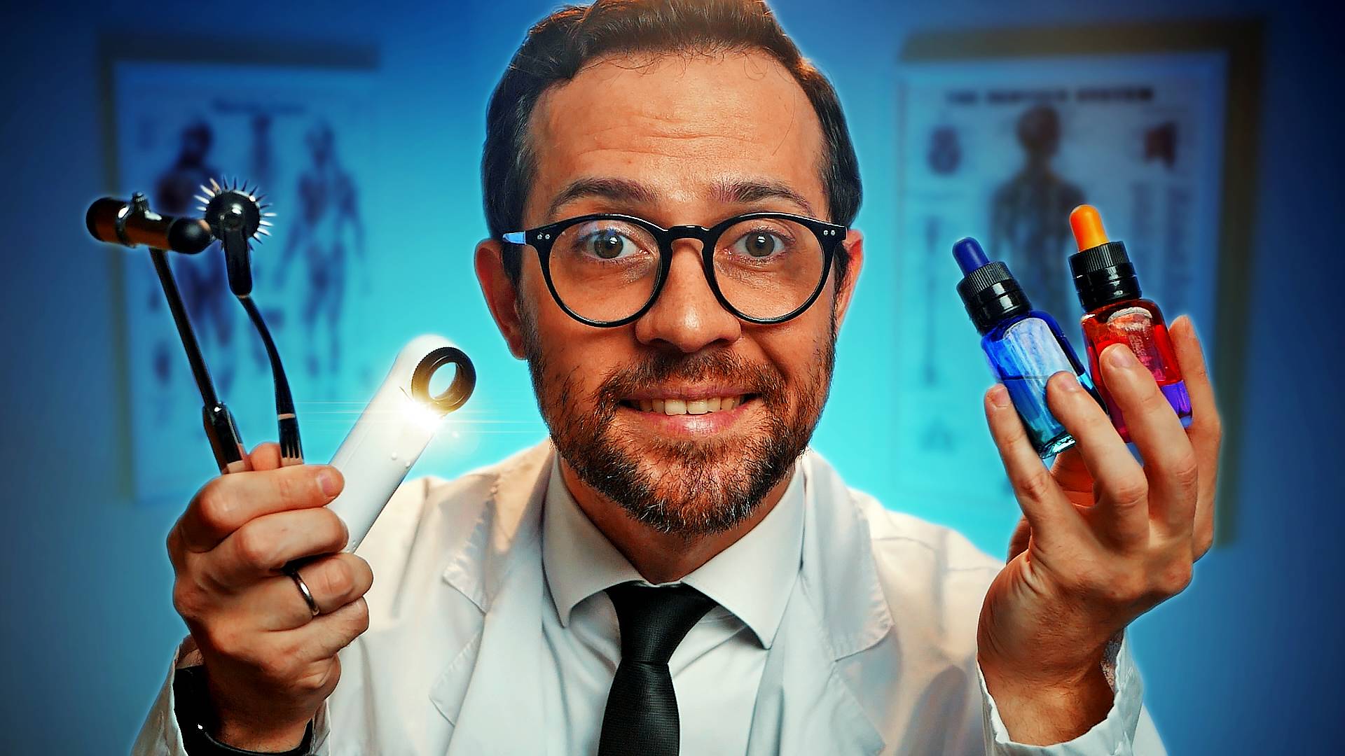 АСМР Детальный Осмотр у Невролога (Проверка Нервов, Слуха, Обоняния, Осязания) смотреть онлайн